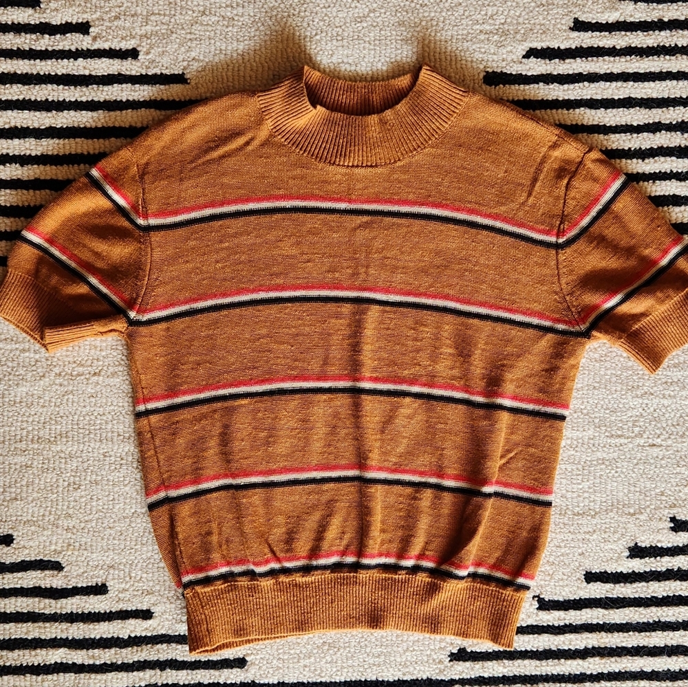 Free People Short Sleeve Sweater
